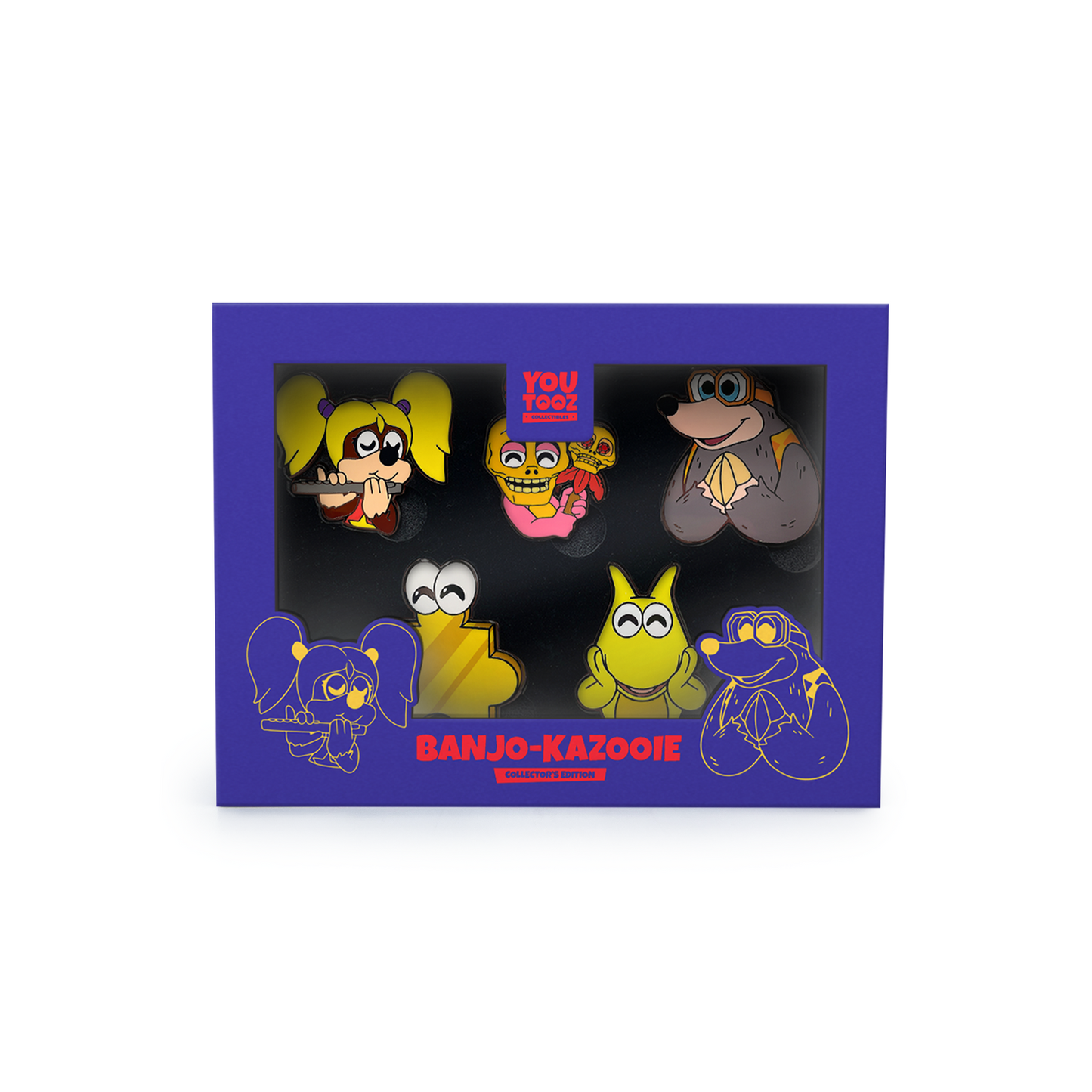 Banjo Kazooie Pin Set (Friends)