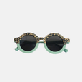 Lunettes de Soleil Enfant Hop'Pop – CAT 3 – Léopard Vert