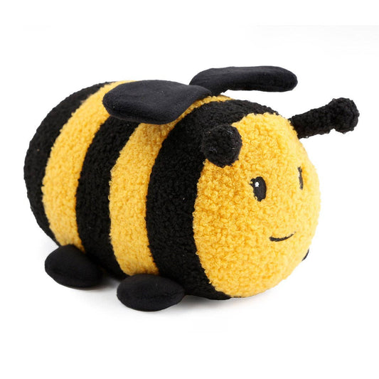 Butée de porte en forme d'abeille en peluche
