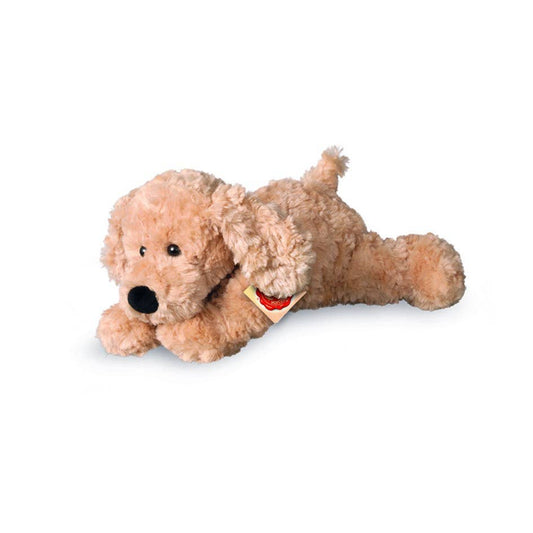 Peluche de perro beige