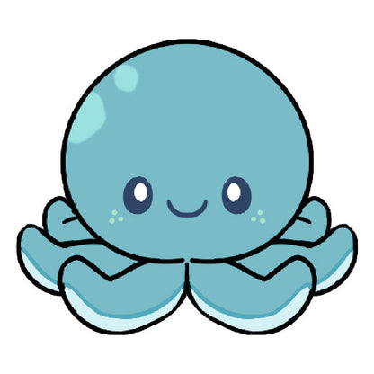 Mini Peluche Squishable – Bébé Pieuvre Bleue