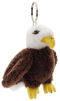 Porte-clés Peluche Pygargue à Tête Blanche