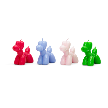 Bougie Chien Ballon – Vert