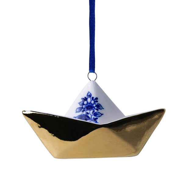 Decoration à suspendre Bateau Origami