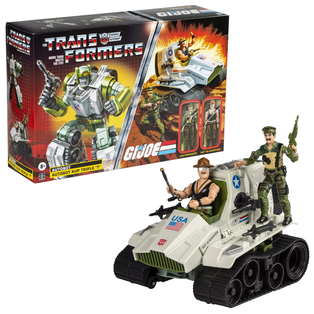 Transformers Collaborative GI Joe x Transformers Autobot Kup Triple T