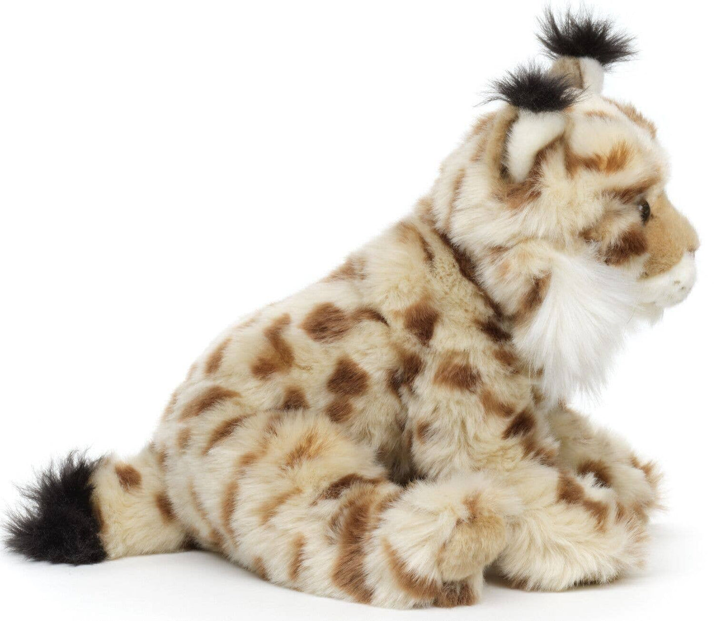 Plüschluchs, sitzend