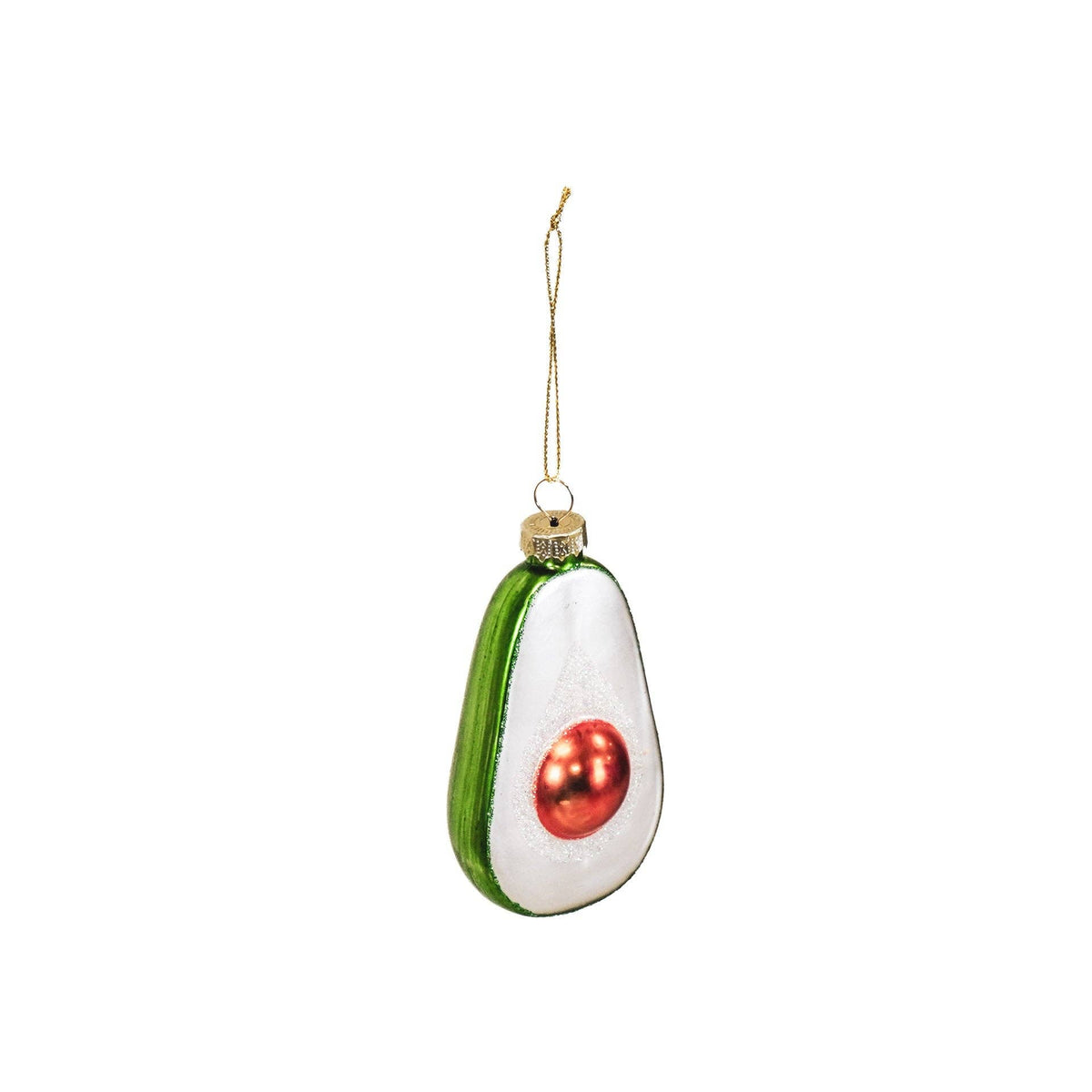 Avocado-Weihnachtskugel