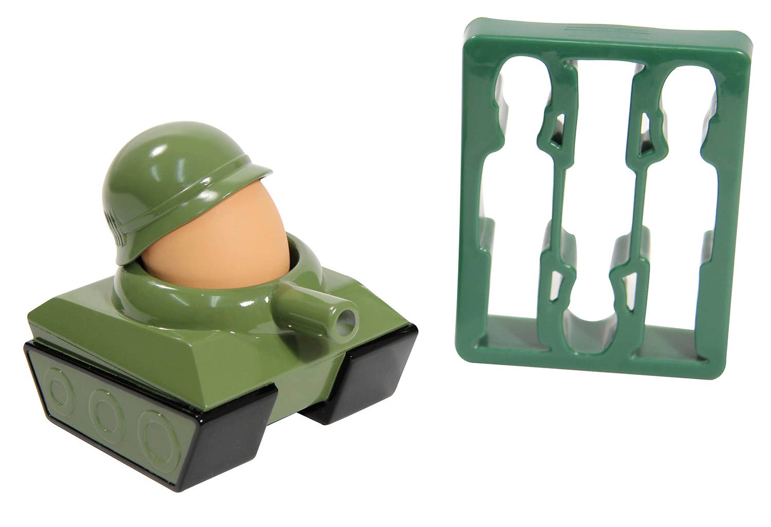 Coquetier et coupe-pain tank « EggSplode »