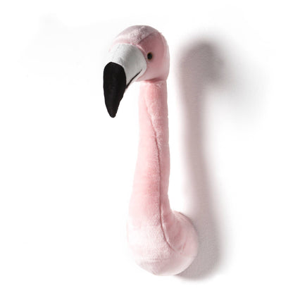 Decorazione da parete in peluche Sophia il fenicottero