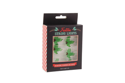 Guirlande lumineuse festive - Holly