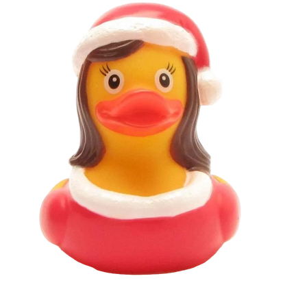 El patito de goma de Papá Noel - patito de goma