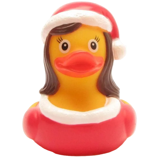 El patito de goma de Papá Noel - patito de goma