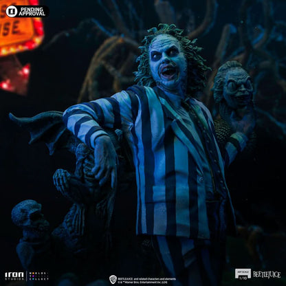 Beetlejuice Statue - Beetlejuice Beetlejuice - Art Scale 1/10 - Iron Studios