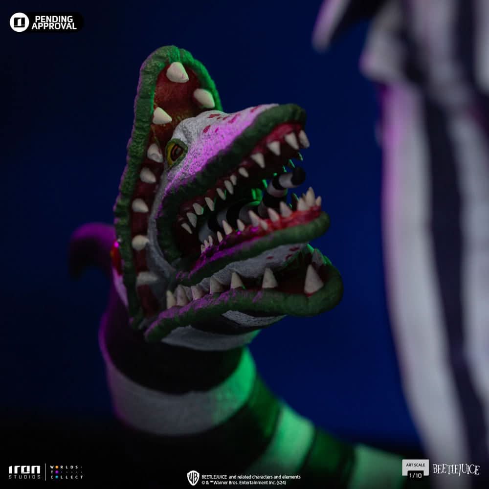 Beetlejuice Statue - Beetlejuice Beetlejuice - Art Scale 1/10 - Iron Studios