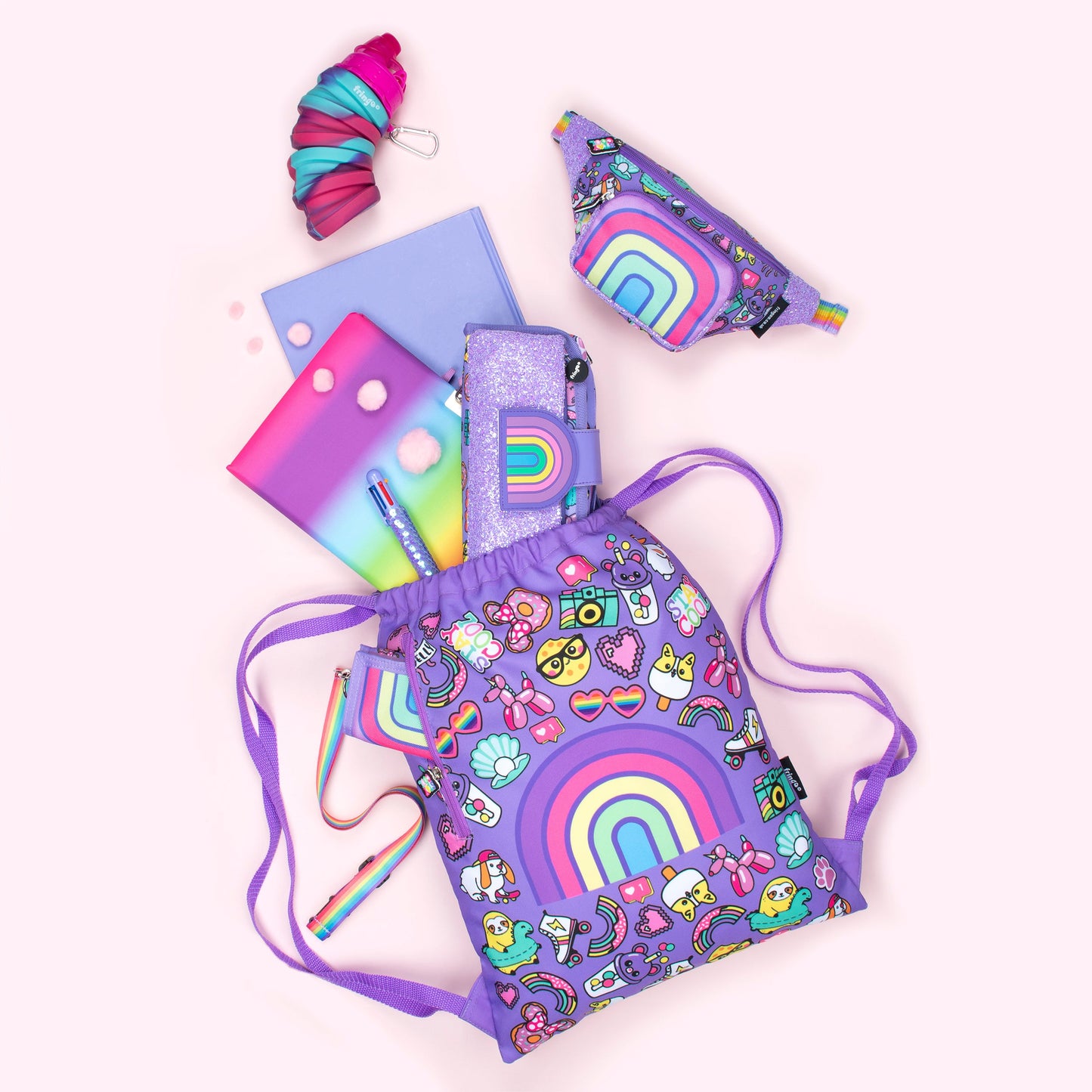 Belt Sac banane – arc-en-ciel Smile