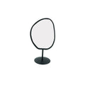 Miroir - Organique - Métal - Noir - 16,5x12x31,5cm