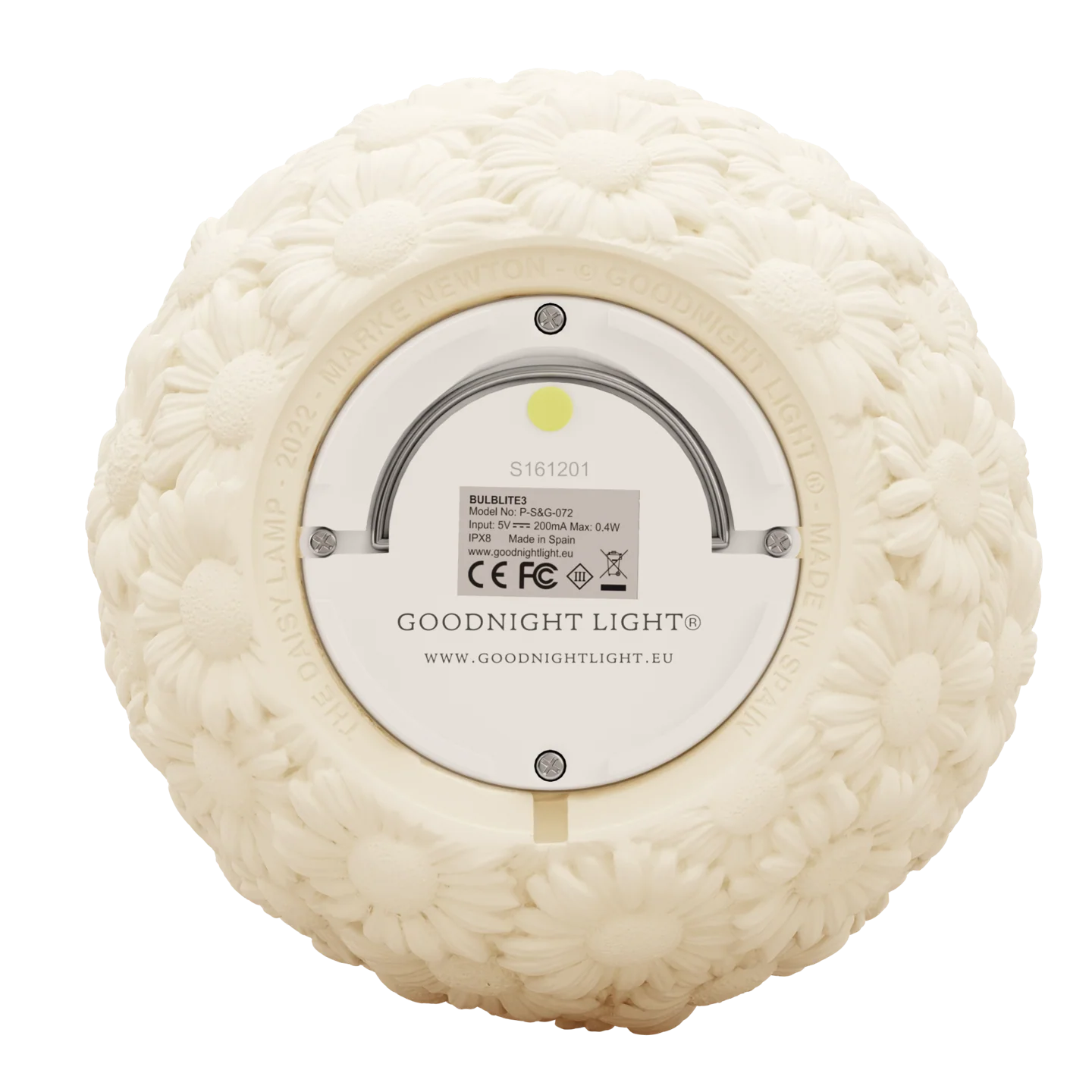 Lâmpada de ovo Marguerite "The Daisy Lamp"