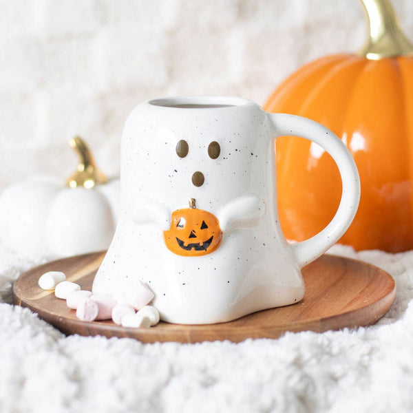 Mug Fantôme avec Citrouille