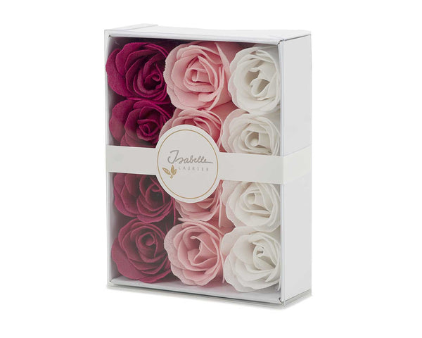 Set regalo di lusso di 12 rose da bagno
