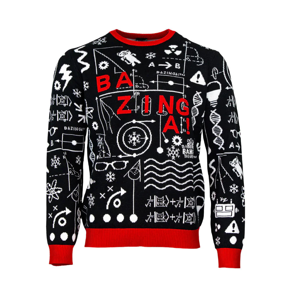 The Big Bang Theory Christmas sweater - Bazinga