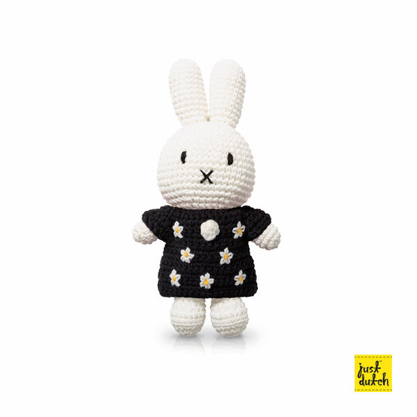 Peluche all'uncinetto Miffy il coniglio - Vestito a fiori 