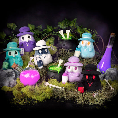 Blind Box Squishable – Docteur de la Peste, Série 1 « Alchemy Lab »