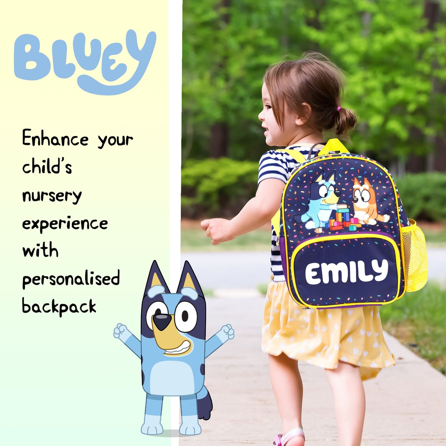 Bluey Sac à dos for enfant