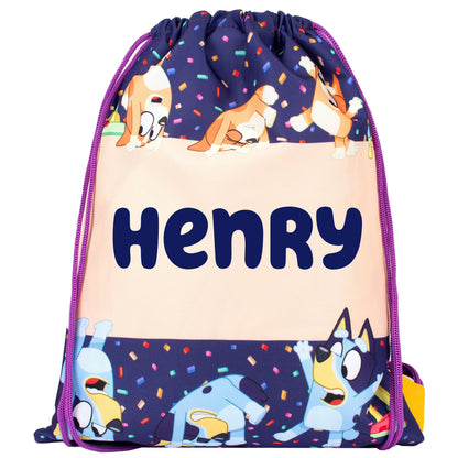 Sac à cordon – Official Bluey | PE Bag | Fringoo