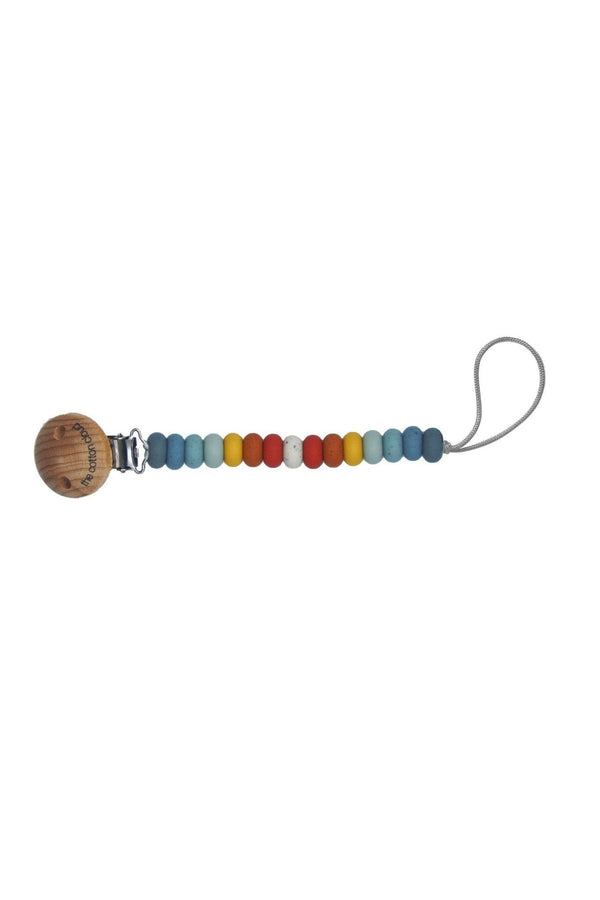 Bonbon Schnullerkette aus Silikon Rust