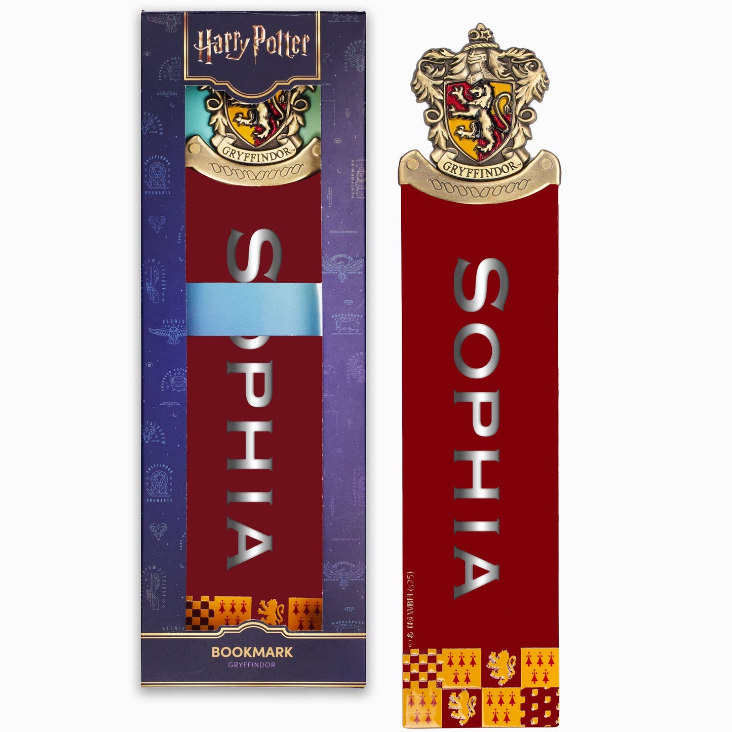 Harry Potter Crest Bookmark Burgundy