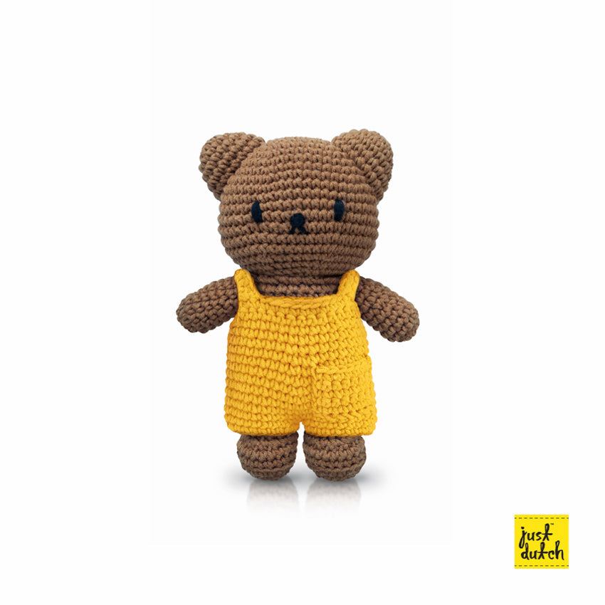 Doudou Boris Salopette - Jaune