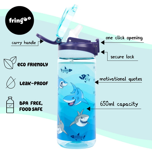 Gourde – Straw Bottle – Shark World