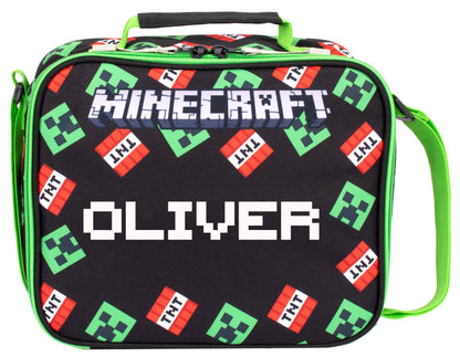 Minecraft Sac repas – TNT/Creeper