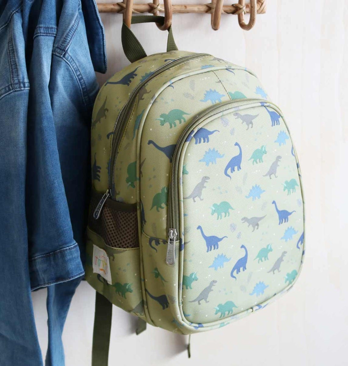 Sac à dos enfant - Dinosaures – vue 4 – A Little Lovely Company