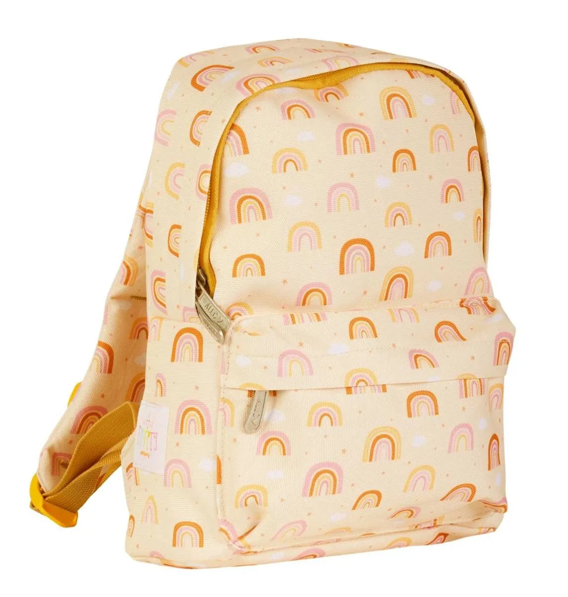 Mochila pequena do arco -íris