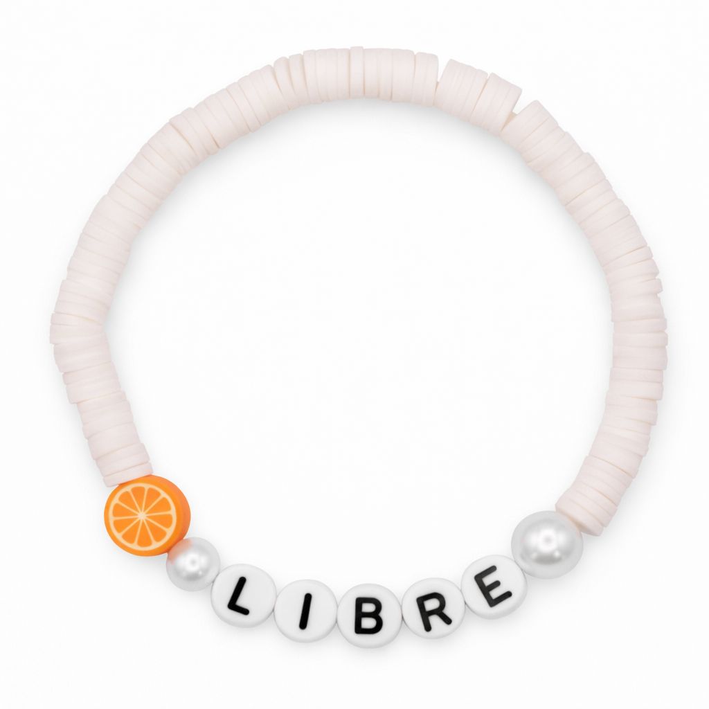 Bracelet Amitié Swifties LIBRE - Blanc