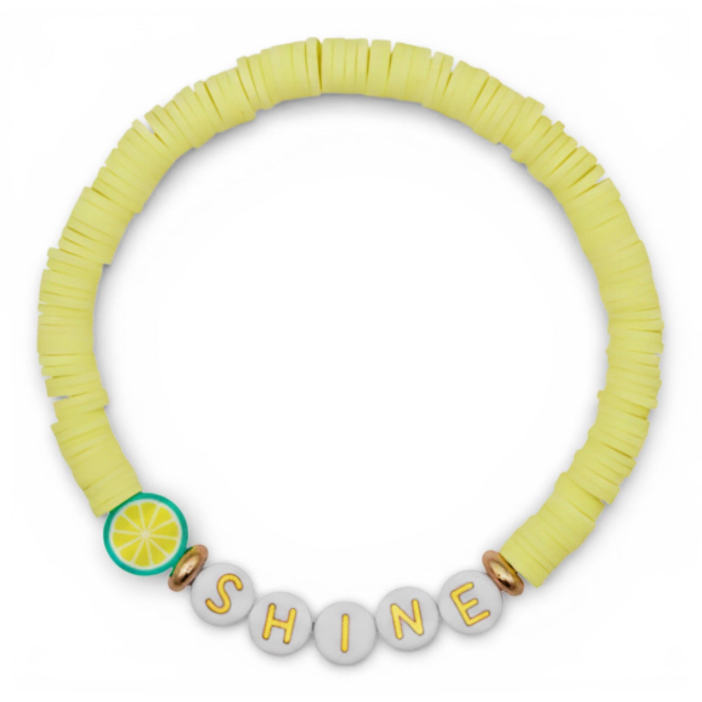 Bracelet Amitié Swifties SHINE - Jaune clair
