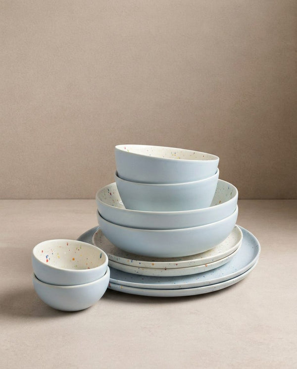 Breeze Party In Stoneware Pasta Plate 21cm Blue