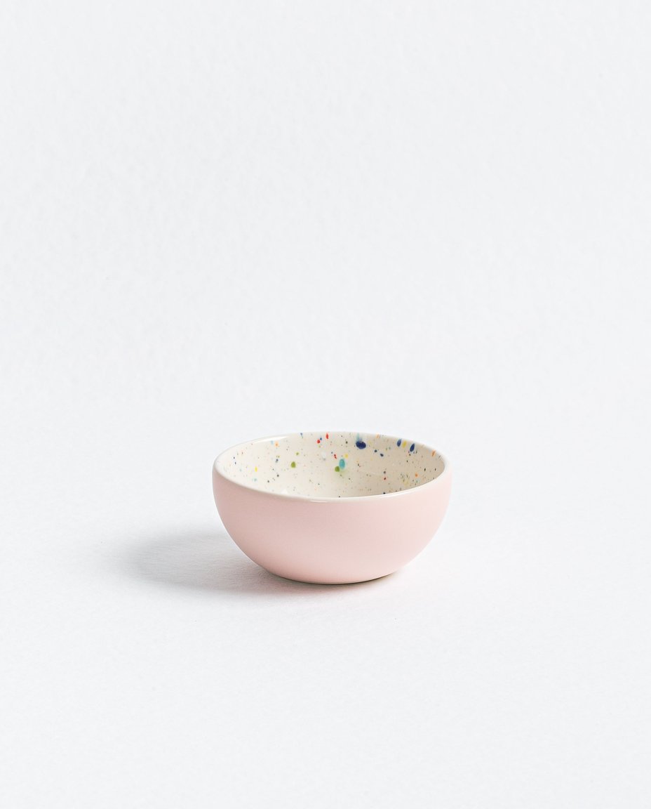 Breeze Party In Stoneware Mini Bowl 4 Pieces Set Mix Color