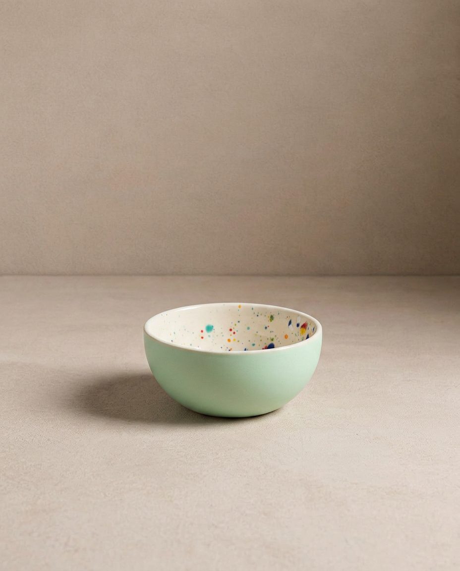 Breeze Party In Stoneware Mini Bowl 4 Pieces Set Mix Color