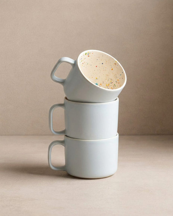 Breeze Party In Stoneware Mug 450ml Blue