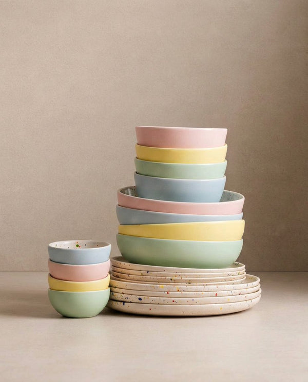 Breeze Party Stoneware 20 Pieces Tableware Set