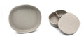 Tableware Set aus Silikon in Sand