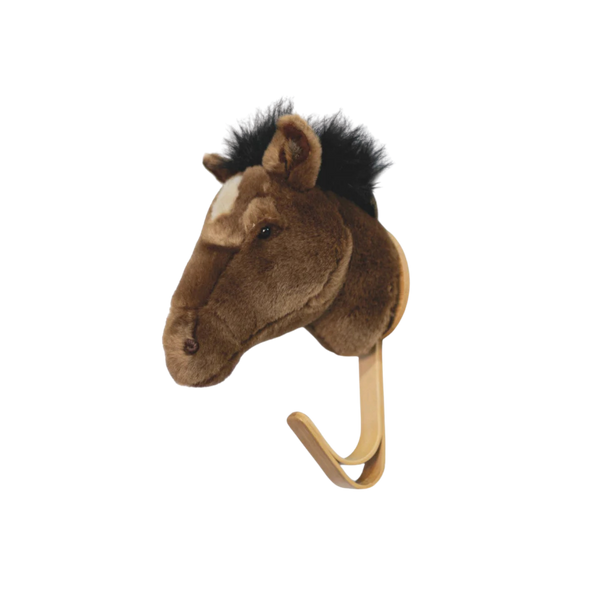 Porte-manteau peluche cheval - Wild & Soft