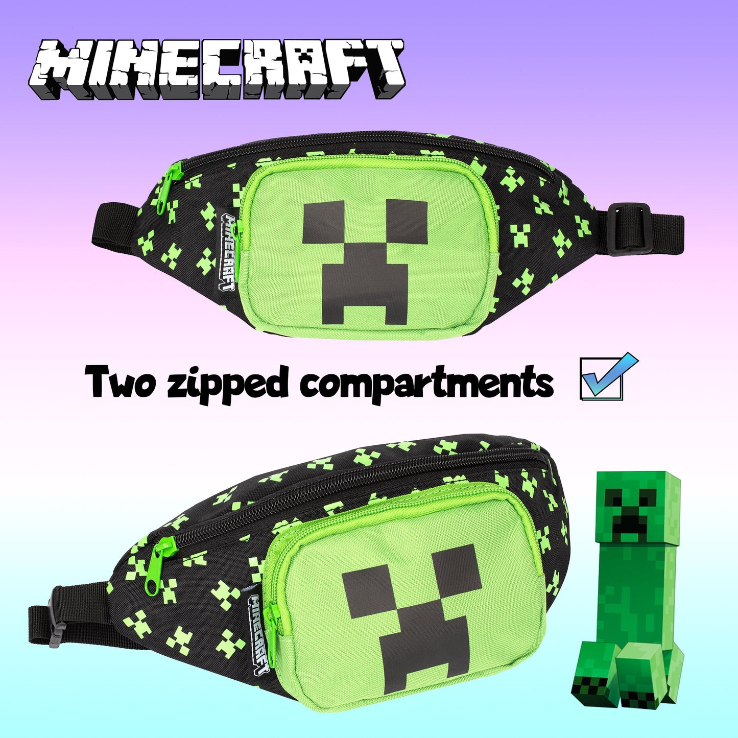 Sac banane ceinture – Minecraft