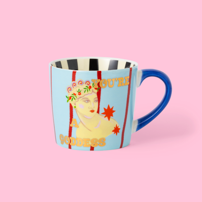 Taza "Eres una diosa"