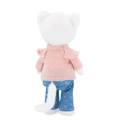 Poupée en peluche Lucky Kitty : Sweet Denim - 38 cm - 3+