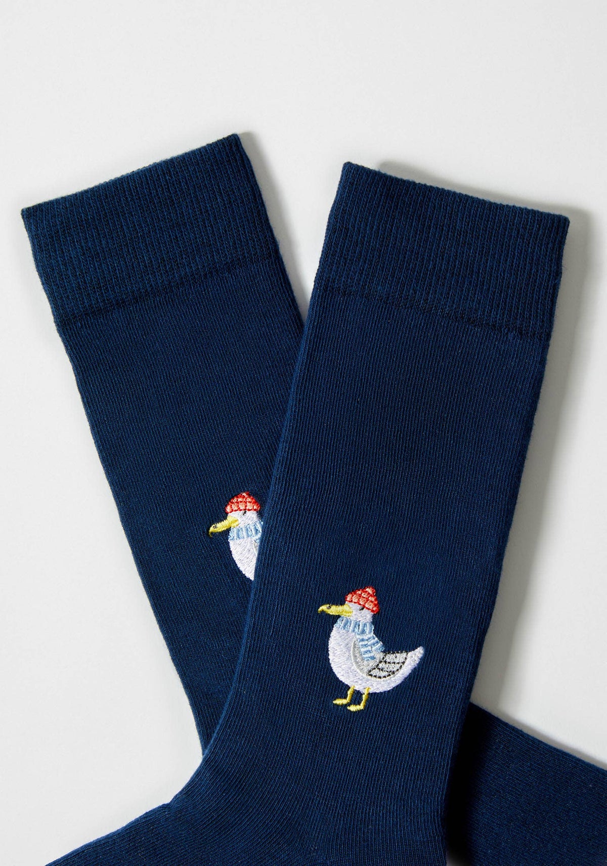 Chaussettes brodées BeSeagull