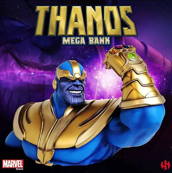 Hucha Marvel Deluxe Mega Bank Thanos