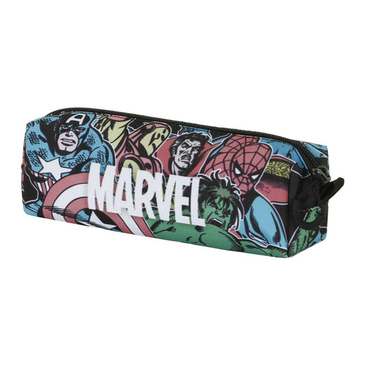 Estuche cuadrado para lápices Marvel FAN 2.0 - Héroes